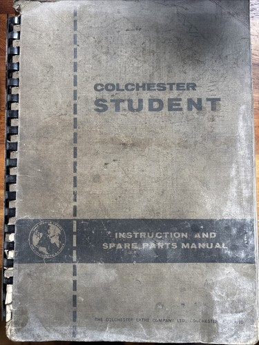 Colchester student lathe - colchester,