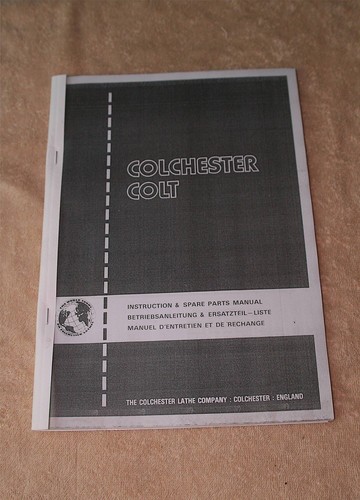 Colchester colt lathe - colt,