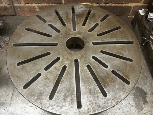Lathe faceplate 21 - lathe, faceplate.