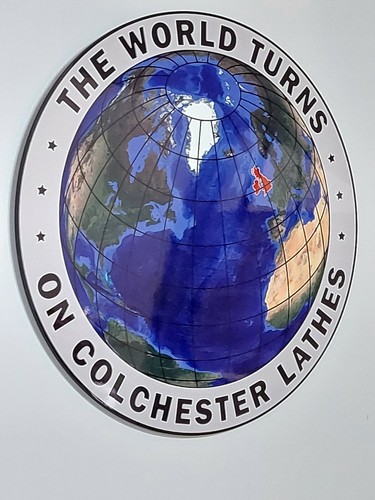Colchester lathe sign the - colchester,