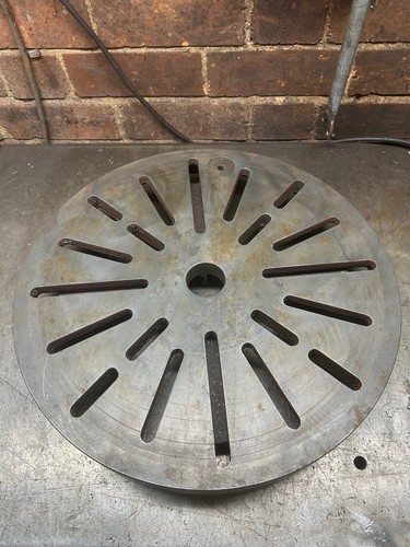 Lathe faceplate 18 - faceplate., 18"