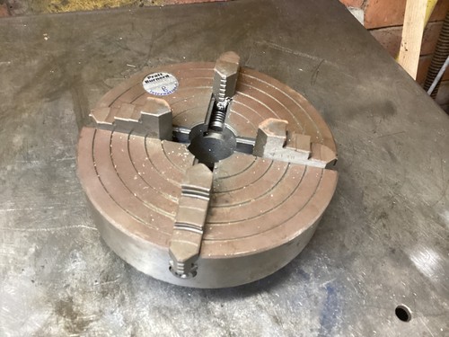 Pratt burnerd lathe - burnerd, jaw